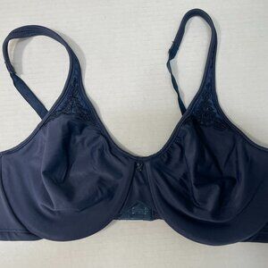 Navy Blue Lace Bra